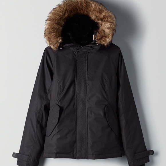 Black TNA / Aritzia "Raven" Winter Parka - Picture 2 of 10